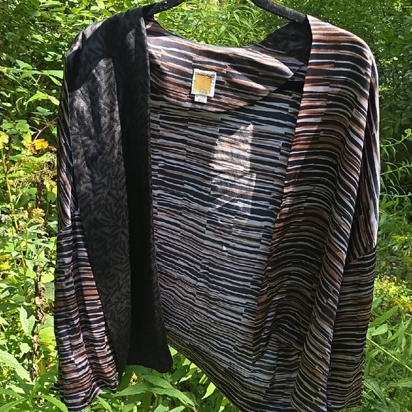 Sally Jones Textile Artist Silk Kimono Wrap Fold Scarf Art To Wear